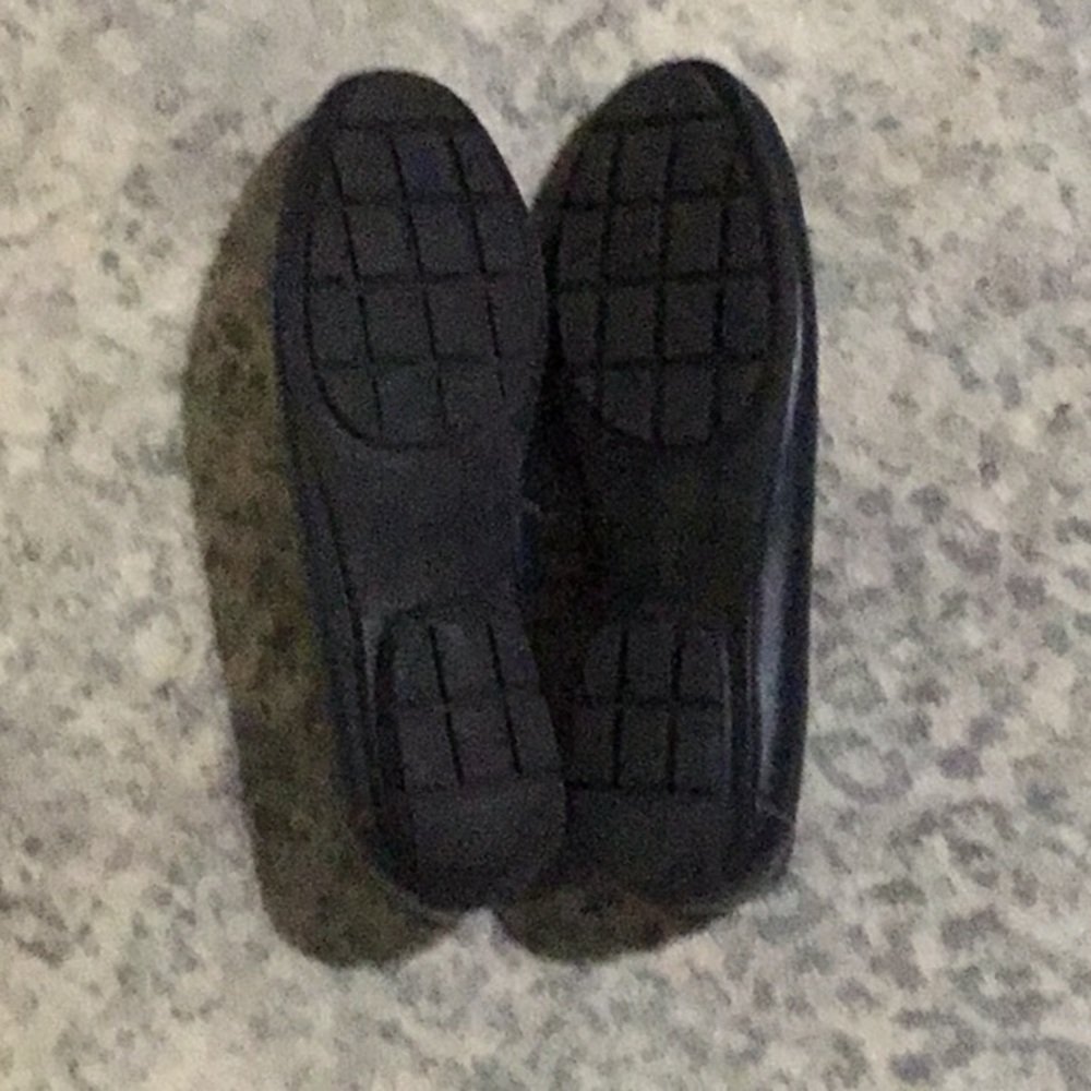 Women’s Navy leather Loafers - Picture 2 of 2